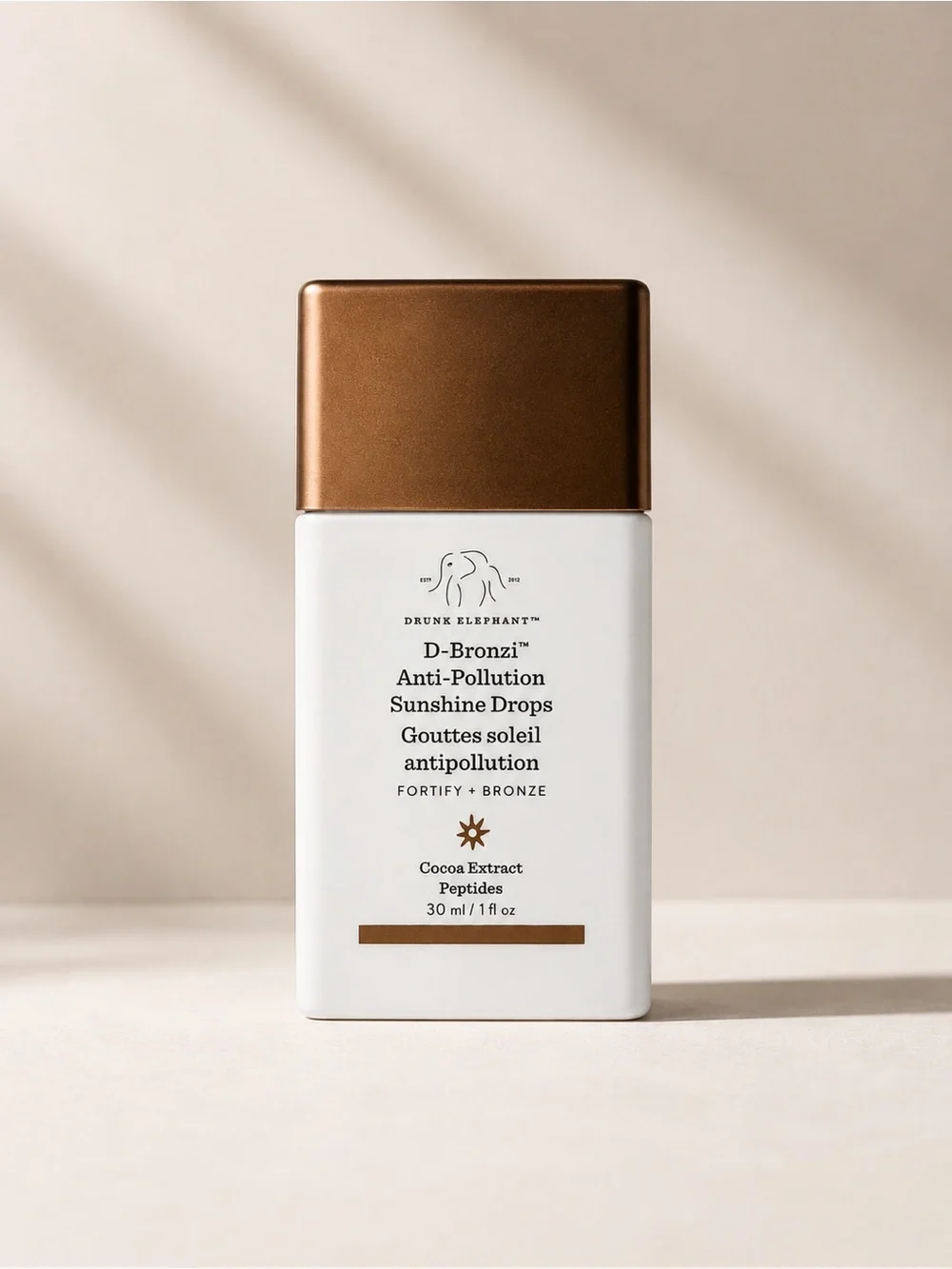NEW drunk elephant D-Bronzi Anti Pollution Sunshine Drops 30mL